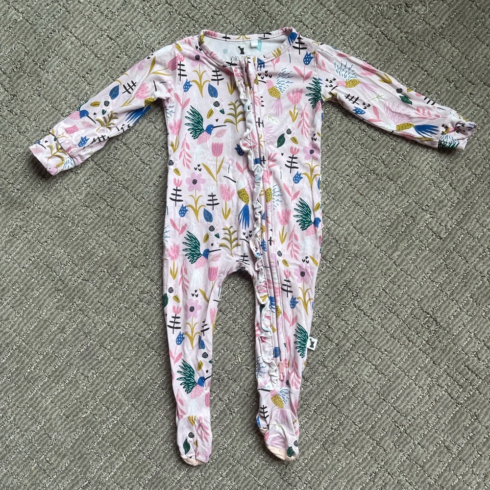 9-12M Kiki + Lulu Bamboo zippy